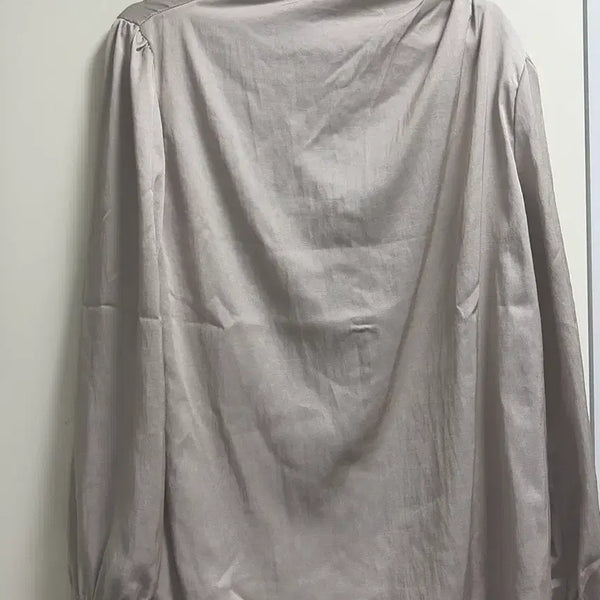 [BUNJANG] Half-Neck Blouse / 하프넥 블라우스