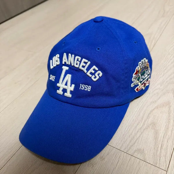 [BUNJANG] Cooperstown Patch Unstructured Ball Cap Hat LA Dodgers / 쿠퍼스타운 패치 언스트럭쳐 볼캡모자 LA다저스