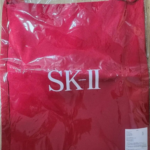 [BUNJANG] SK-II Red Large Size Eco Bag / sk2 에코백 레드 큰 사이즈 가방