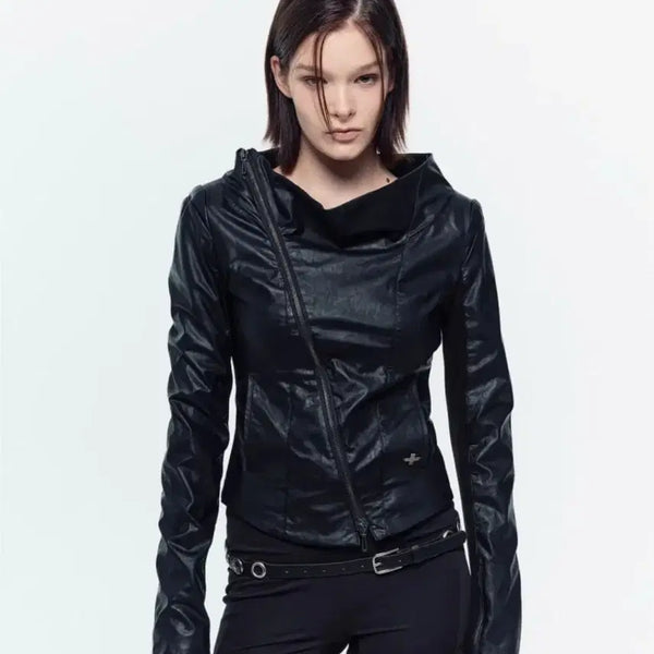 [BUNJANG] 2000 Archives Kael Draped Jacket Black / 2000 archives kael draped jacket black