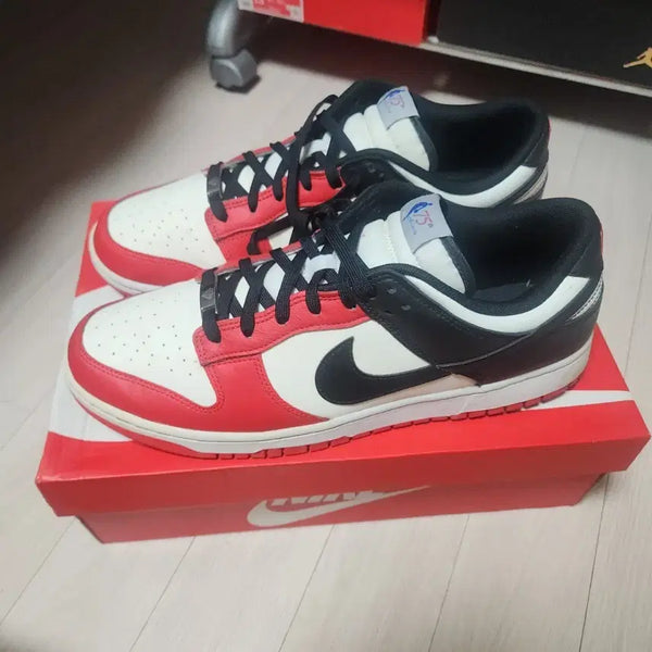 [BUNJANG] Nike Dunk Low Chicago NBA 75th Anniversary / [310] 나이키 덩크 로우 시카고 NBA 75주년
