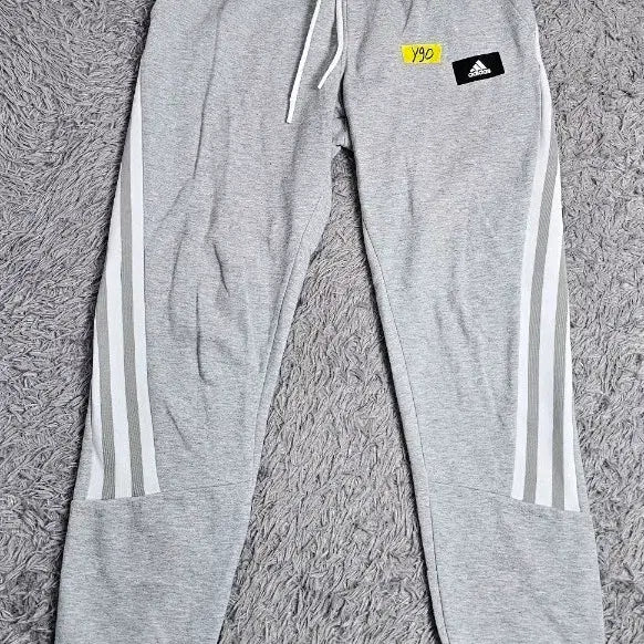 [BUNJANG] Adidas Training Pants Grey L / 아디다스 트레이닝 바지 그레이 L Y90