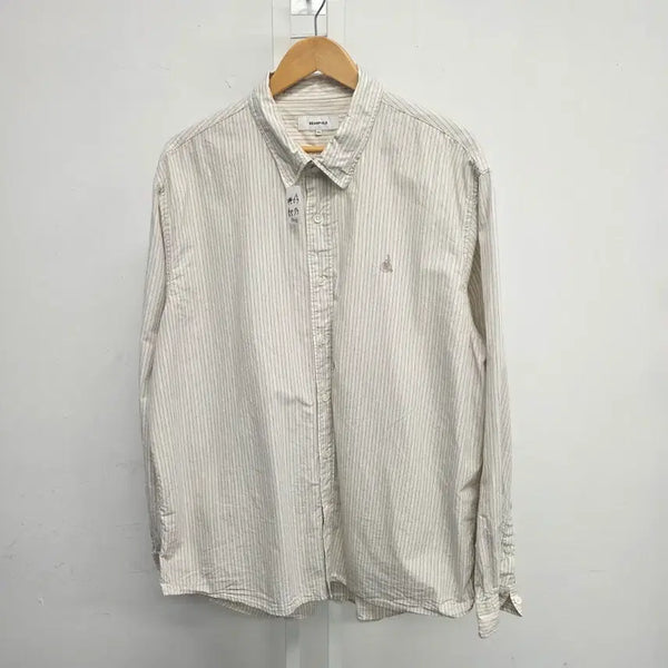 [BUNJANG] Beanpole Striped Shirt / 빈폴 스트라이프 셔츠