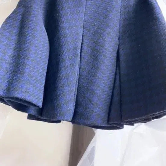 [BUNJANG] DEWL Check Pattern Flare Midi Skirt / 여성의류브랜드 듀엘 치마