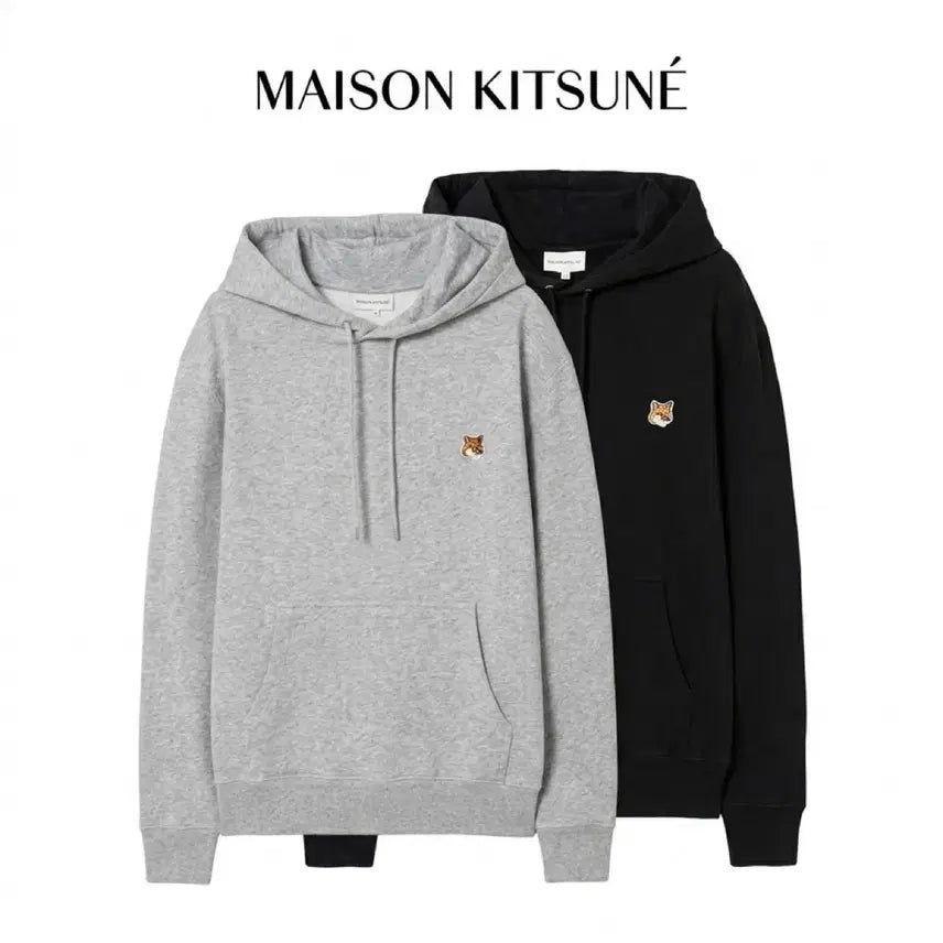 [BUNJANG] Maison Kitsuné Fox Head Regular Hoodie / 메종키츠네 레귤러 후드티