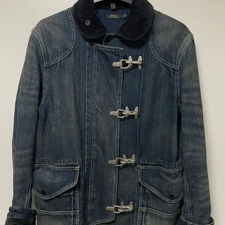 [BUNJANG] Polo Ralph Lauren Fireman Denim Jacket / [폴로랄프로렌 파이어맨 데님 자켓]