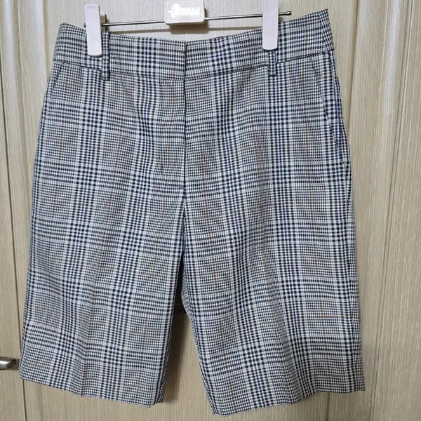[BUNJANG] Lucky Chouette Checkered Shorts / 럭키슈에뜨 체크반바지