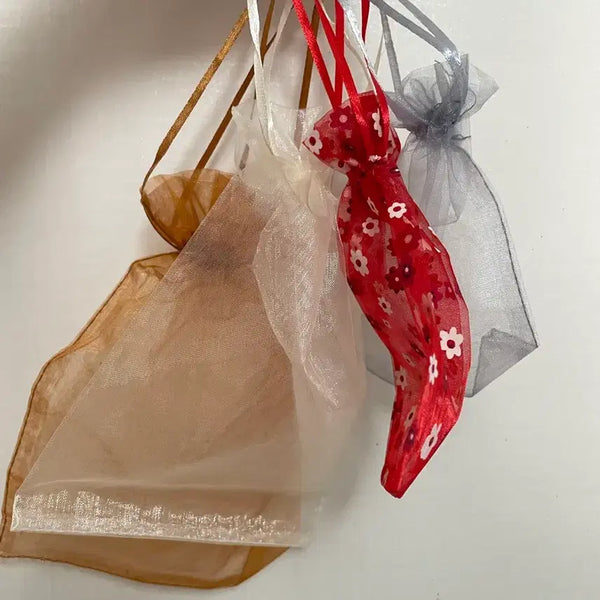 [BUNJANG] Bokjumoni Pouch Set (4 Sizes) / 다양한 사이즈 복주머니 파우치 4종