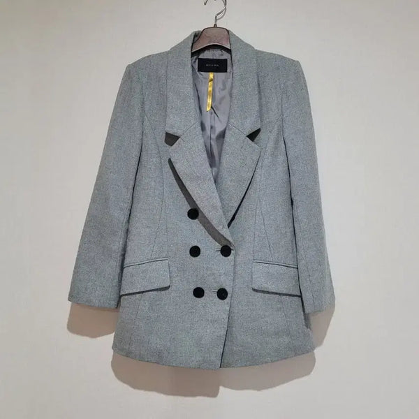 [BUNJANG] Ouhnn Ouhnn Double Wool Jacket / 온앤온 더블 울자켓