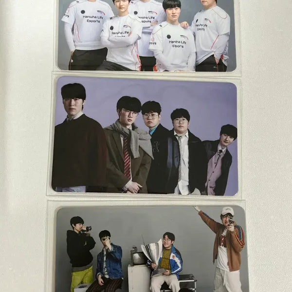 [BUNJANG] 25HLE Lucky Draw Group Photocard Bundle Set / [일괄] 한화생명 e스포츠 25HLE 럭키드로우 럭드 단체 포카 제우스 피넛 제카 바이퍼 딜라이트