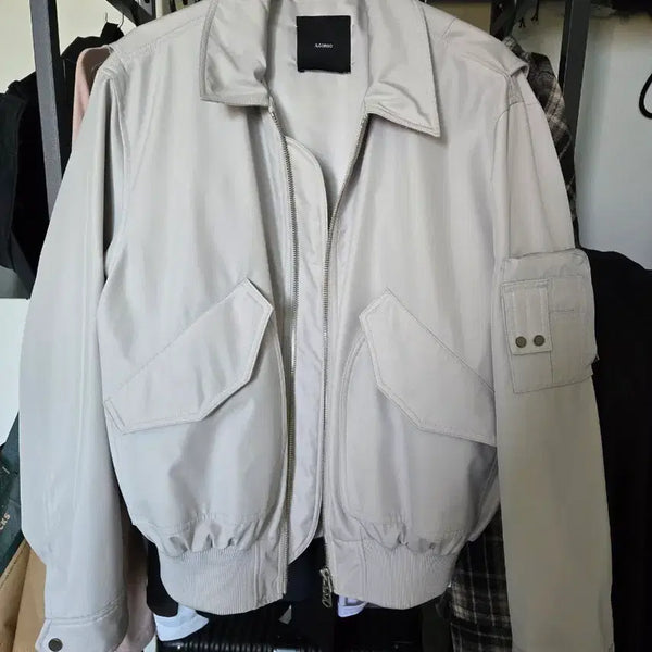 [BUNJANG] Il Corso Semi-Oversized Fit Flight Jacket / 일꼬르소 세미오버핏 플라이트 자켓