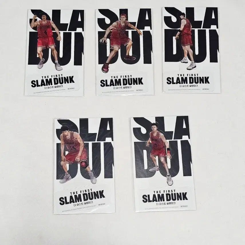 [BUNJANG] Slam Dunk Special Edition PET Stand Bundle Set / 슬램덩크 특전 pet 스탠드 일괄 판매합니다