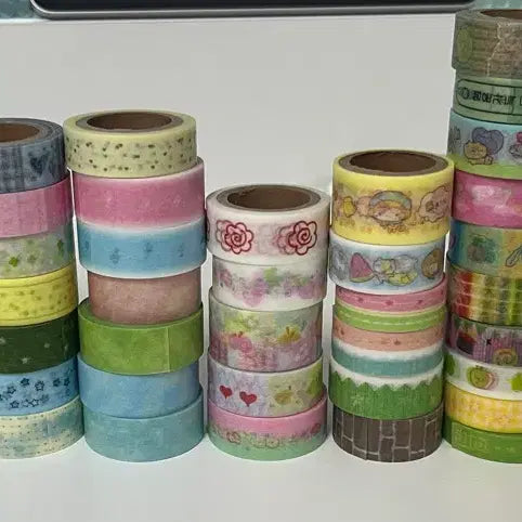[BUNJANG] Bulk Washi Tape Set - 65 pcs / 통마테 65개 처분