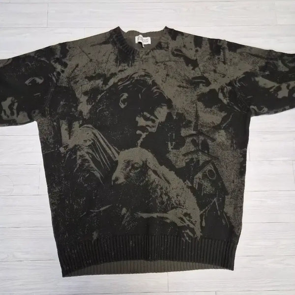 [BUNJANG] Extra Ordinary Insane Garage Knit Sweater / 엑스트라오디너리 인세인개러지 니트