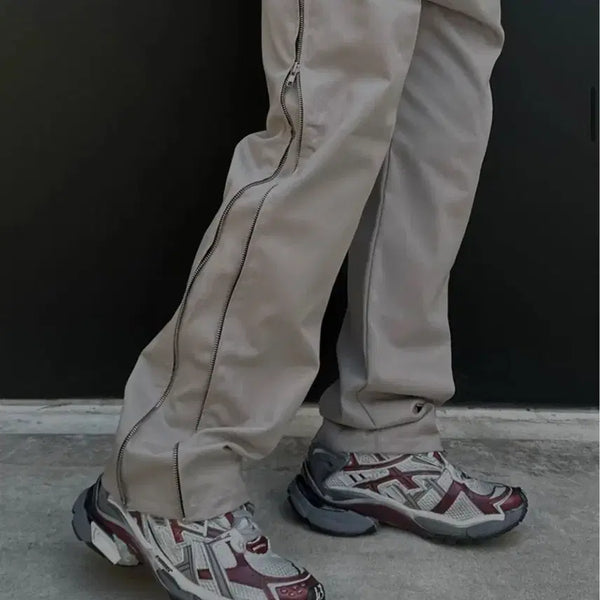 [BUNJANG] Claco Side Zip Split Pants / L] 클라코 사이드 지퍼 절개 팬츠