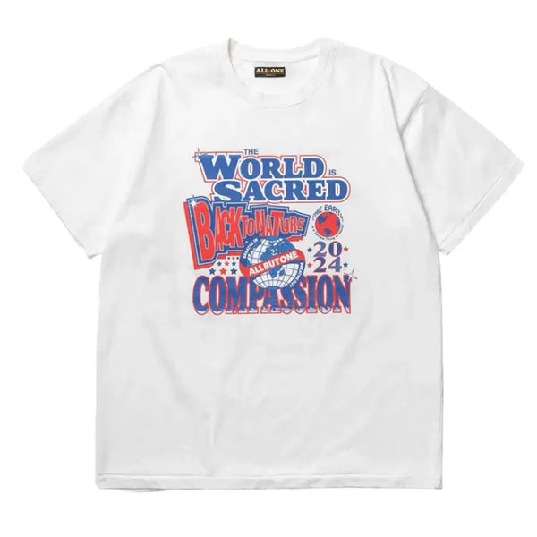 [BUNJANG] ABO Sacred Tee White M / [ABO] ALL BUT ONE 에이비오 사크레드 티 화이트 M 빈티지티셔츠