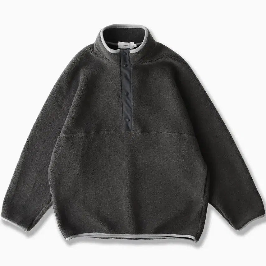 [BUNJANG] Graphpaper Wool Boa High Neck Pullover Jacket / Graphpaper 울 풀오버 자켓