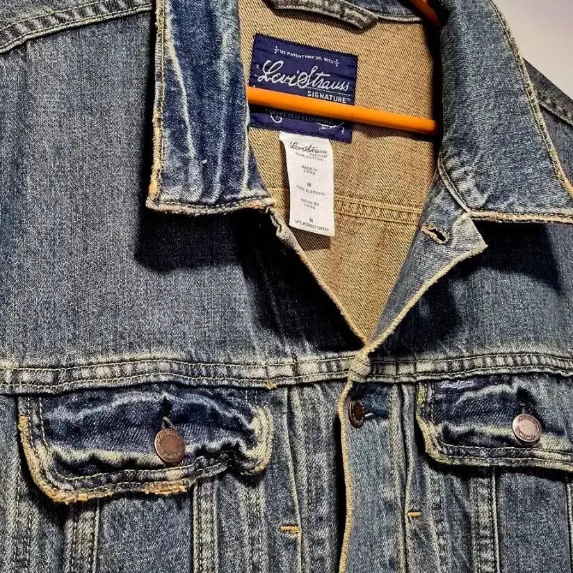 [BUNJANG] Levi's Signature Denim Jacket (US Medium) / Levi's Signature 리바이스 시그니처  데님 자켓 (US:M)