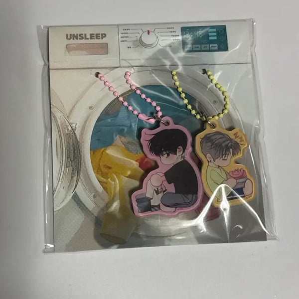 [BUNJANG] Rebom Unsealed Laundry Magnetic Keyring / 레봄 언슬립 빨래 자석 키링 원가양도 미개봉