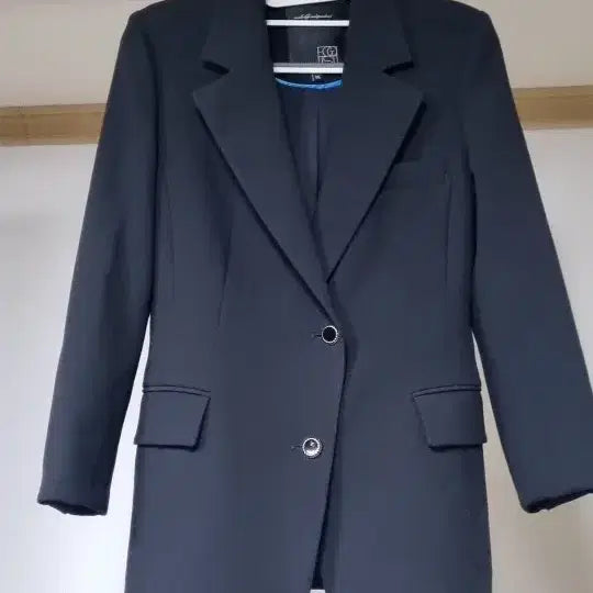 [BUNJANG] EGOIST Black Polyester Blend Suit Jacket - Size 55 / 에고이스트 쟈켓 55