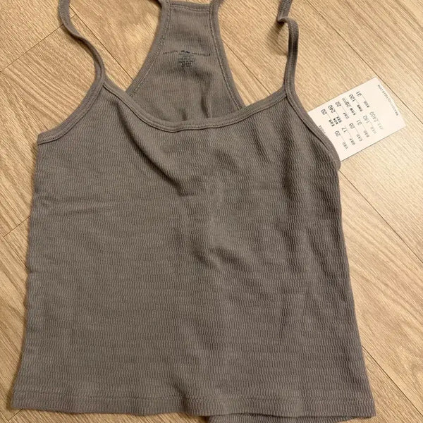 [BUNJANG] Brandy Melville Grey Tank Top / 브랜디 멜빌 그레이 탱크탑