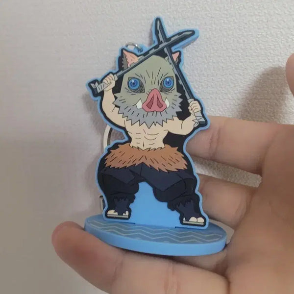 [BUNJANG] Demon Slayer Inosuke Keyring / 귀멸의 칼날 이노스케 스탠드 키링