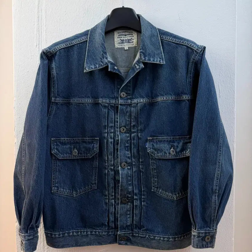 [BUNJANG] Levi's Blue Tab 2nd Gen Denim Trucker Jacket / 리바이스 블루탭 2세대 데님 트러커 자켓