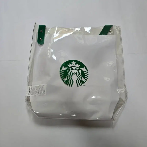 [BUNJANG] Starbucks PVC Beach Bag / (새상품) 스타벅스 PVC 비치백