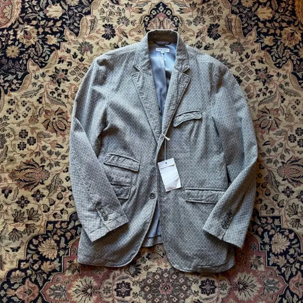 [BUNJANG] Engineered Garments Jacquard Blazer Jacket / 엔지니어드 가먼츠 자카드 블레이저 자켓 남성100