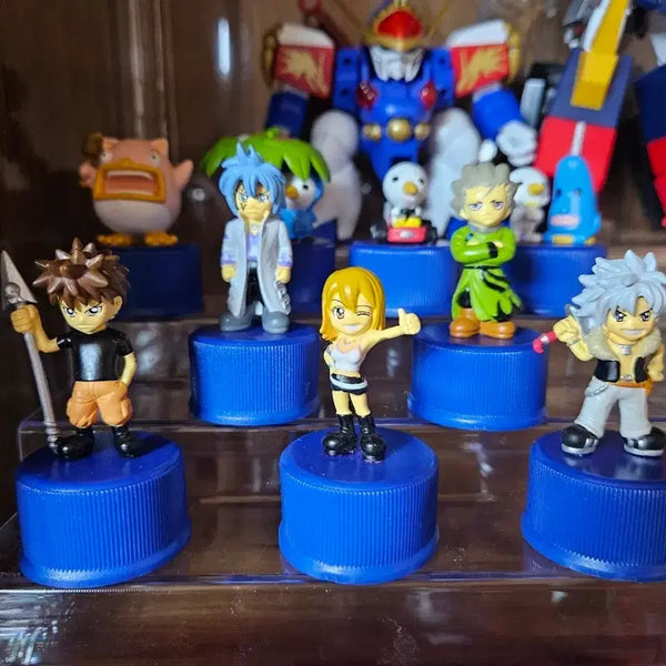 [BUNJANG] Rave Bottle Cap Figure Bundle Set / 고전/희귀) 레이브 rave 보틀캡 피규어 일괄