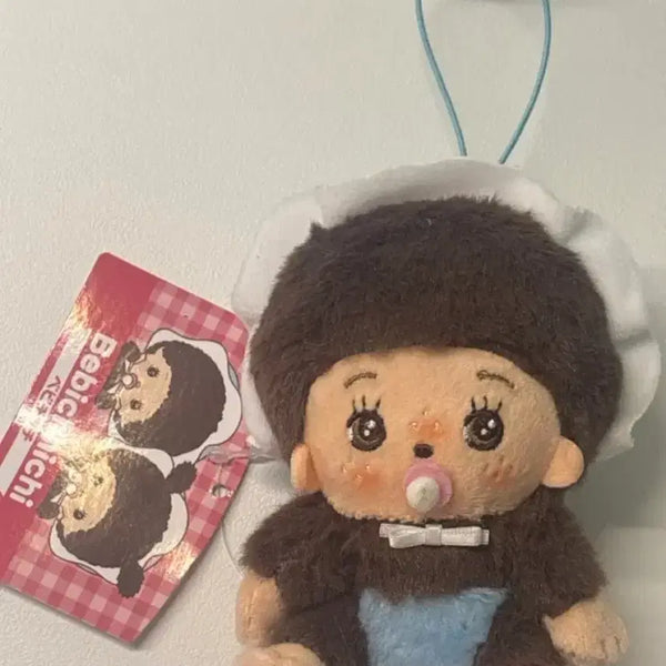 [BUNJANG] Monchhichi Bebichichi Babychichi Doll Keychain Strap / (새상품)정품 몬치치 베비치치 베베치치 인형 키링 스트랩