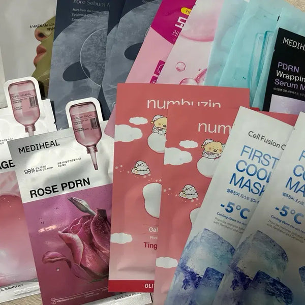 [BUNJANG] Assorted Mask Pack Set / 마스크팩 랜박