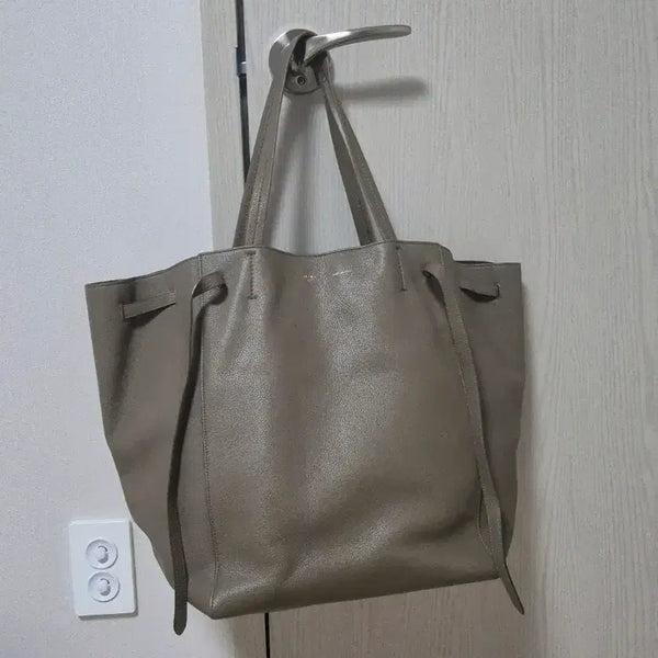 [BUNJANG] Celine Cabas Phantom Shoulder Bag Grey / 정품 셀린느 카바스 팬텀 그레이 숄더백 정품
