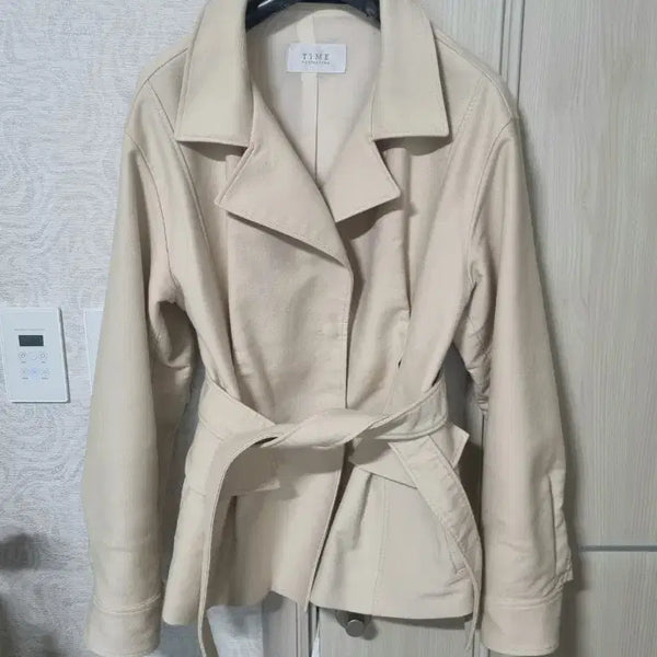 [BUNJANG] Time Trench Coat Beige Size 55 / 한섬 타임 트렌치 55