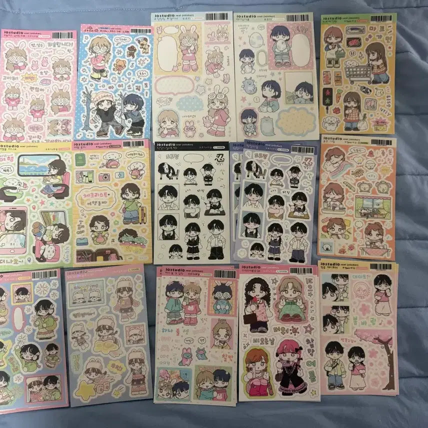 [BUNJANG] IOS Studio Seal Sticker Set / 아이오스튜디오 씰스티커