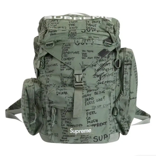 [BUNJANG] Supreme SS23 Field Backpack Olive / 슈프림 필드 백팩 올리브 곤즈 - 23SS