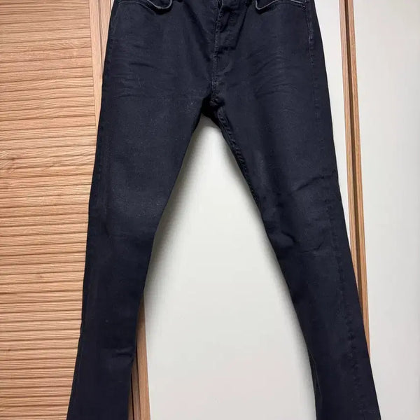 [BUNJANG] All Saints Black Washed Denim Jeans / 올세인츠 블랙 워싱 데님