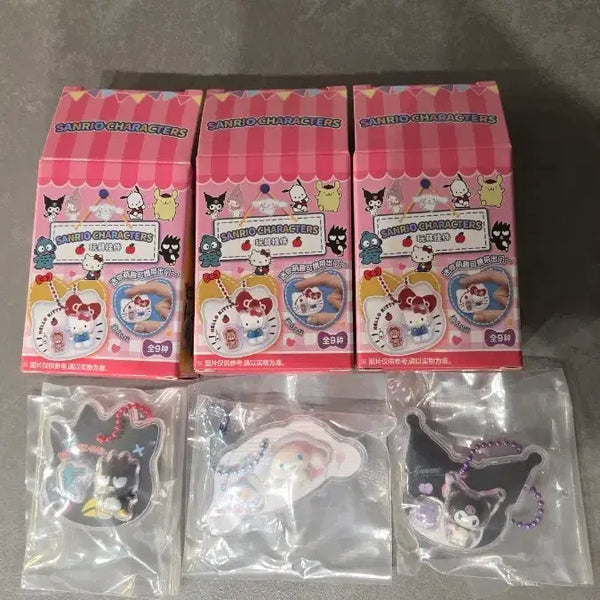 [BUNJANG] Sanrio Bonbon Keyring Bundle Set / 산리오 봉봉키링 미사용 일괄