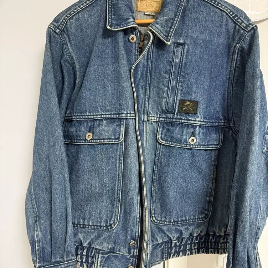 [BUNJANG] Lee Denim Jacket Blue M / 리 데님 자켓 청색 쌍방울 M