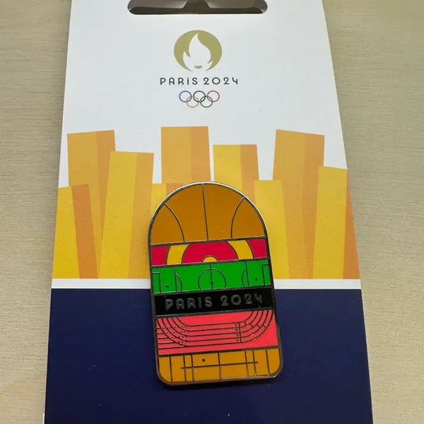 [BUNJANG] 2024 Paris Olympics Official Pin Badge / 2024 파리올림픽 공식 핀뱃지