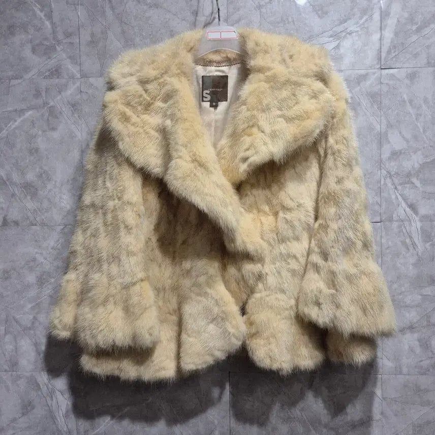 [BUNJANG] Sable Fur Mink Jacket / 세이블 밍크 자켓