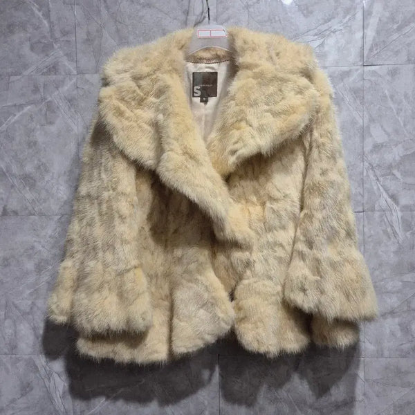 [BUNJANG] Sable Fur Mink Jacket / 세이블 밍크 자켓