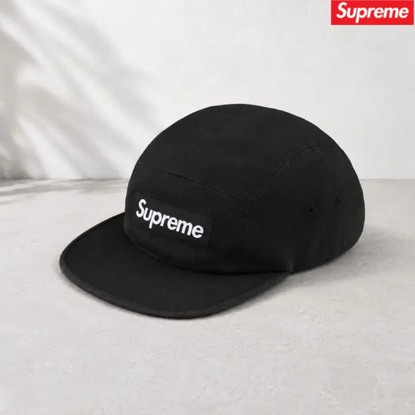 [BUNJANG] Supreme Camp Cap Black / 슈프림 캠프캡 블랙