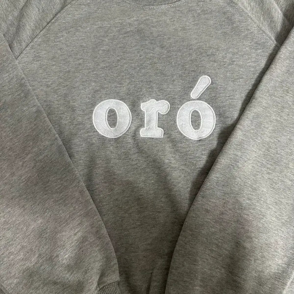 [BUNJANG] Oro Sweatshirt / 그레이 맨투맨