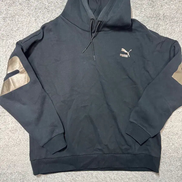[BUNJANG] Puma Black Hoodie L / 푸마 블랙 후드티(L)