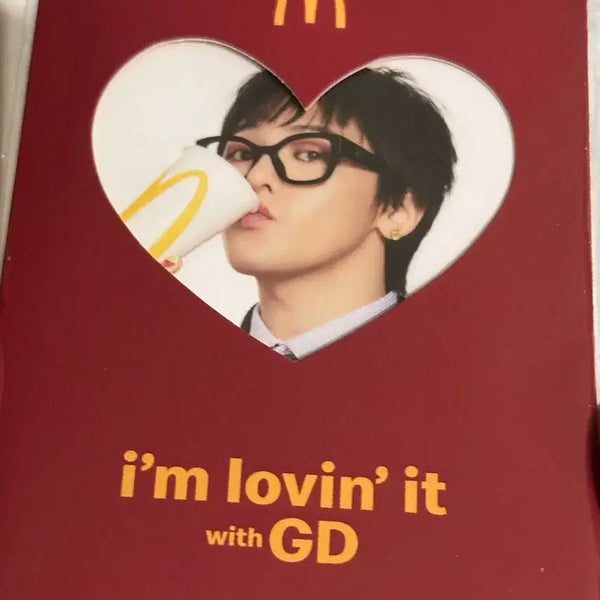 [BUNJANG] McDonald's G-Dragon Collaboration Photocard Set / 맥도날드 GD 콜라보 굿즈 사진3장 있음