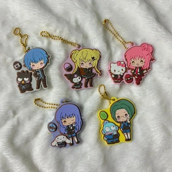 [BUNJANG] Catchy & Chewy Sanrio Keyring Bundle Set (5 types) / 캐캐체 산리오 키링 5종 일괄