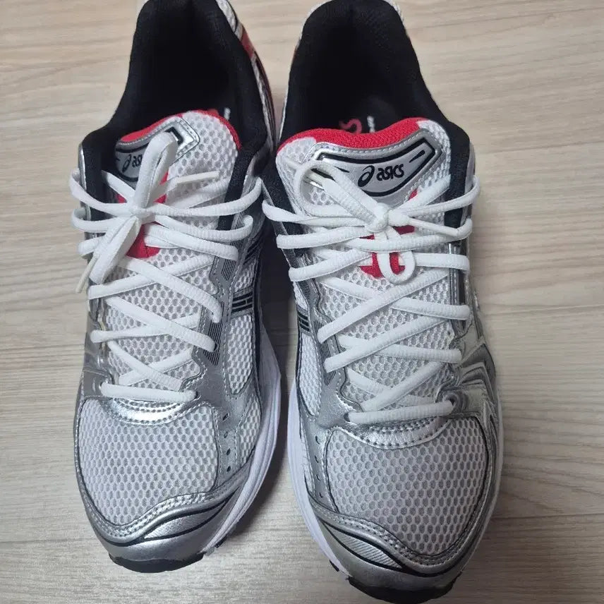 [BUNJANG] ASICS Running Shoes White Silver / 아식스 런닝화 화이트 실버
