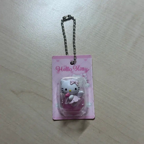 [BUNJANG] Hello Kitty Angel Kitty Package Rice Grain Keyring Gacha / 헬로키티 엔젤키티 패키지 쌀알키링 가챠 키링