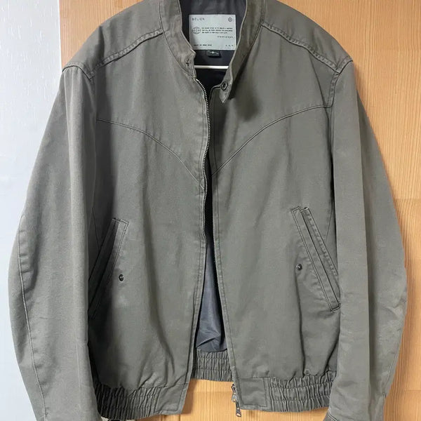 [BUNJANG] Bellier Serif Harrington Jacket Olive / 벨리에 세리프 해링턴 자켓 올리브